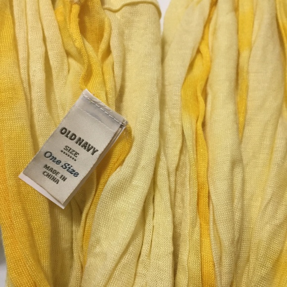 Yellow Loop/ Infinity Scarf - Picture 4 of 4